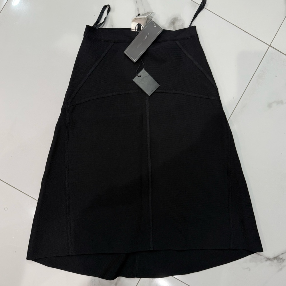 BCBGMAXAZRIA sw btk A LINE SKIRT